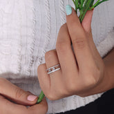 Cubic Zirconia Gracious Silver Ring